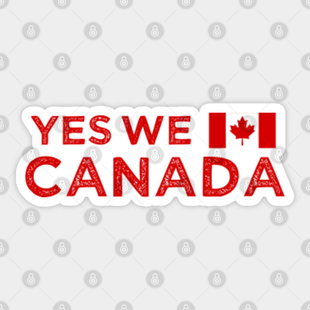 Yes We Canada Canada World Cup 2022 Sticker TeePublic